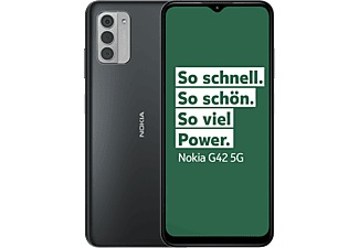 Nokia, 5G Smartphone Nokia G42 5G 128 GB 16.7 cm (6.56 Zoll) Grau Android? 13 Single-SIM, NOKIA G42 5G - Smartphone (6.56 , 128 GB, So Grey)
