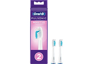 Braun, Braun Oral-B Pulsonic Sensitive 2er Bürstenkopf, Oral-B Pulsonic Sensitiv Aufsteckbürsten (2 Stk)