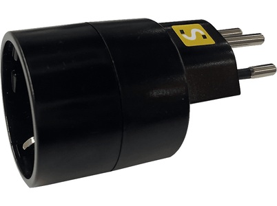 Schoenenberger, SCHOENENBERGER 7011 NO BLOCK - Reiseadapter (Schwarz)