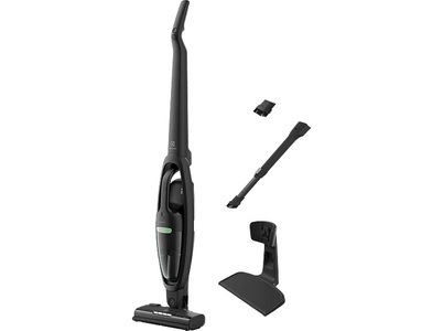 Electrolux, Electrolux ES52B21GRN Clean 500 Green kabelloser Staubsauger Schwarz, ELECTROLUX ES52B21GRN - Kabelloser Staubsauger (Black recycled)