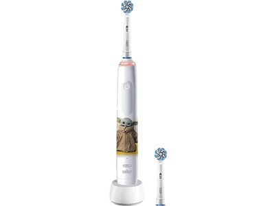 Oral-B, Oral-B Junior Pro Starwars Zahnbürste, Oral-B Junior Pro Grogu/Starwars Elektrische Zahnbürste ? Weiss