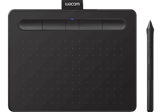 Wacom, Intuos S mit Bluetooth, Grafiktablett, WACOM Intuos S - Manga Edition /D Stifttablett (Schwarz)