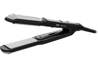Braun, BRAUN ST 550 ESW Satin Hair 5 - Glätteisen (Schwarz), 