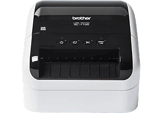 Brother, BROTHER QL-1100c - Etikettendrucker (Schwarz/Weiss), Brother Etikettendrucker P-touch QL-1100