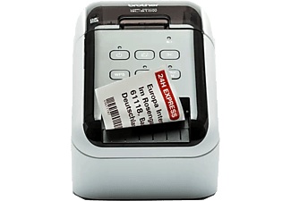 Brother, BROTHER QL810Wc - Etikettendrucker (Schwarz/Weiss), Brother Etikettendrucker PT QL-810W