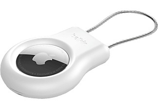 undefined, BELKIN MSC009btWH Schlüsselfinder-Gehäuse Weiß, Belkin Schlüsselanhänger »Secure Holder mit Drahtschlaufe«, (1 tlg.)