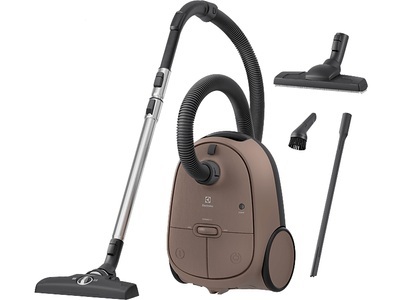 undefined, Staubsauger mit Beutel ELECTROLUX EB61C3WBL, ELECTROLUX EB61C3WBL Clean 600 - Staubsauger (Braun, Mit Beutel)