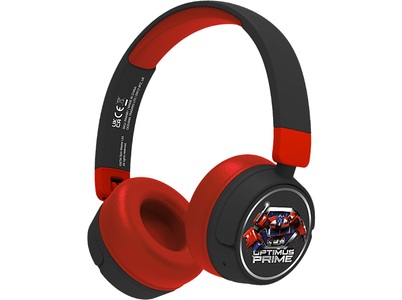 OTL Technologies, OTL TECHNOLOGIES Transformers Kids - Kopfhörer (On-ear, Schwarz/Rot), OTL On-Ear-Kopfhörer Transformers Optimus Prime Rot, Schwarz