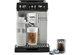 DELONGHI, De'Longhi Automatische Kaffeemaschine Eletta Explore ECAM450.65.S, DE-LONGHI ECAM450.65.S Eletta Explore Cold Brew - Kaffeevollautomat (Silber)