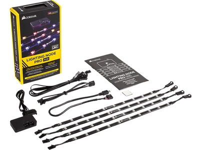 Corsair, Lighting Node PRO, LED-Streifen, CORSAIR Lighting Node PRO - RGB Controller, Schwarz
