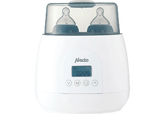 Alecto, ALECTO BW700TWIN - Fläschchenwärmer (Weiss), Alecto Duo-Flaschenwärmer BW-700TWIN Digital