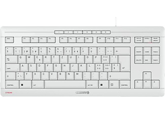 Cherry, CHERRY Stream TKL - Tastatur (Weiss), Cherry Tastatur Stream TKL Weiss