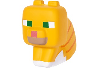 JUST TOYS, Activity Spielzeug, JUST TOYS Minecraft Mega SquishMe (S2) - Tabby Cat Sammelfigur (Gelb)
