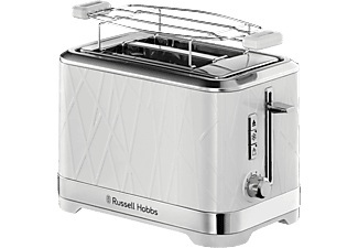 RUSSELL HOBBS, Russell Hobbs Structure weiss 28090-56 Toaster, Russell Hobbs Structure weiss 28090-56 Toaster