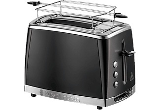 RUSSELL HOBBS, 2-Scheiben Toaster 'Matte Black - 26150-56' Russell Hobbs schwarz, Russell Hobbs Matte Black 26150-56 Toaster