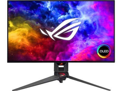 Asus, ROG Swift PG27AQDM, Gaming-Monitor, ASUS ROG SWIFT PG27AQDM - Monitor, 26.5 , WQHD, 240 Hz, Schwarz