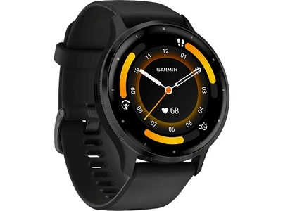 Garmin, GARMIN Venu 3 - GPS-Smartwatch (Schwarz/Schiefergrau), GARMIN Venu 3 - GPS-Smartwatch (135-200 mm, Silikon, Schwarz/Schiefergrau)