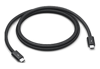 Apple, Apple Apple iPad/iPhone/iPod Anschlusskabel [1x Thunderbolt 4 - 1x Thunderbolt 4] 1 m Schwarz, 