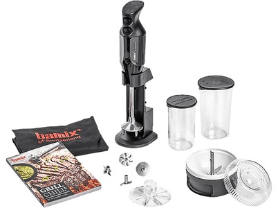 BAMIX, bamix® M200 BBQ C Stabmixer Schwarz, BAMIX M200 BBQ - Stabmixer (Schwarz)