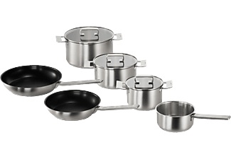 Bosch, Topf-Set Pro Induction HEZ9SE060, Bosch HEZ9SE060 Kochgeschirr-Set, 6-teilig Kochgeschirr-Set ? Pfanne/Bratpfanne ? Edelstahl