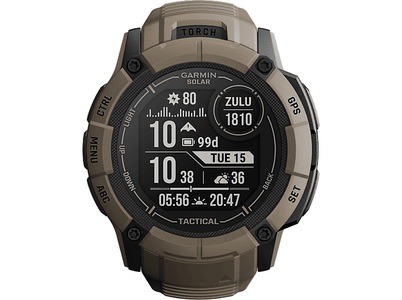 Garmin, Garmin Instinct 2X Solar - Tactical Edition - Multifunktionsuhr Coyote Tan One Size, GARMIN Instinct 2X Solar Tactical Edition Coyote Tan