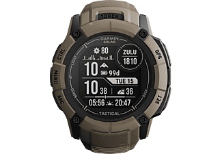 Garmin, Garmin Instinct 2X Solar - Tactical Edition - Multifunktionsuhr Coyote Tan One Size, GARMIN Instinct 2X Solar Tactical Edition Coyote Tan