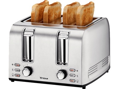 TRISA, TRISA Toast 4 All - Toaster (Edelstahl), TRISA Toast 4 All - Toaster (Edelstahl)