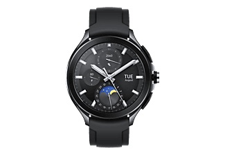 XIAOMI Watch 2 Pro 4G (LTE) - Smartwatch (135-205 mm, Fluorkautschuk, Schwarz)