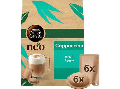 Nescafé, NESCAFÉ Dolce Gusto Neo Cappuccino - Kaffeekapseln, Nescafé Dolce Gusto Neo Cappuccino Kaffeepods 6 Stk.