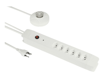 SCHOENENBERGER 803.6WS - Steckdosenleiste (Weiss)