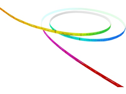 HAMA, LED-Strip WLAN-Lichtband, dimmbar, RGBW, 5m, HAMA 00176633 - LED-Streifen (Weiss)