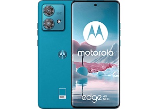 Motorola, Motorola moto Edge Neo 40 5G Smartphone 256 GB 16.6 cm (6.55 Zoll) Blau Android? 13 Dual-SIM, 