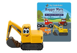 undefined, Toniefigur - Sing Kinderlieder - Bagger Mats & seine Freunde: Die schönsten Fahrzeuglieder