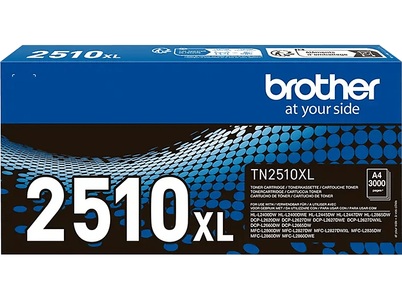 Brother, BROTHER Brother TN-2510XL Tonerkassette schwarz passend für: DCP-L 2600 D;DCP-L 2600 Series;DCP-L 2620 DW;DCP-L 2622 DW;DCP-L 2627 DW;DCP-L 2627 DWE;DCP-L 2627 DWXL;DCP-L 2627 Series;DCP-L 2640 DN;DCP-L 2660 DW;DCP-L 2665 DW;HL-L 2400 D;HL-L 2400 DW, Brother Toner TN-2510XL Black