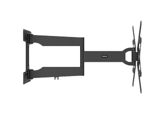 HAMA, HAMA Ultraslim Fullmotion - TV-Wandhalterung (32 " bis 65 "), Schwarz, HAMA Ultraslim Fullmotion - TV-Wandhalterung (32 bis 65 ), Schwarz