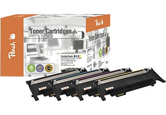 Peach, Peach Spar Pack Tonermodule kompatibel zu Samsung CLT-4092, Peach S4092 4 Toner (bk, c/m/y) ersetzt Samsung CLT-P4092C/ELS, SU392A für z.B. Samsung CLP -310, Samsung CLP -310 N, Samsung CLP -315