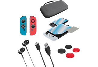 Armor3, Armor3 Travel Kit 12 in 1 Accessory Bundle [Nsw] Zubehör Gaming Controller, ARMOR3 NSW Travel Kit 12 in 1 Accessory Bundle - (Mehrfarbig)