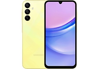 Samsung, Samsung Galaxy A15 128 GB Yellow 6 5'' 50 MP 4G Weitere Smartphones, SAMSUNG Galaxy A15 4G - Smartphone (6.5 , 128 GB, Yellow)