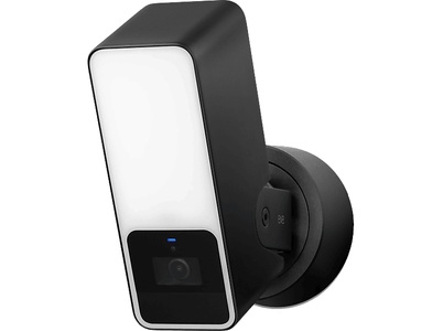 Eve, Eve Outdoor Cam, smarte Flutlichtkamera, Eve Systems Eve Outdoor Cam Schwarz
