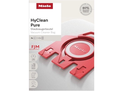 MIELE, Miele Typ FJM HyClean Pure Staubsaugerbeutel Set 4 tlg., MIELE HyClean Pure FJM - Staubsaugerbeutel
