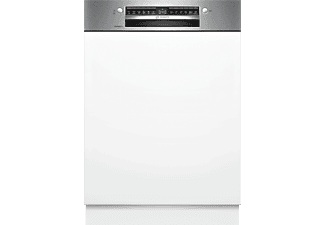 Bosch, Bosch SMI6TCS00E Geschirrspüler, Bosch Serie 6, Teilintegrierter Geschirrspüler, 60 cm, Edelstahl, SMI6TCS00E