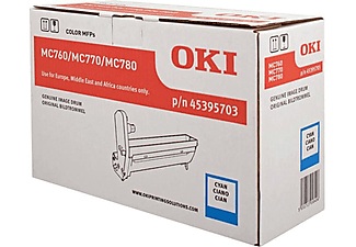 OKI, OKI Bildtrommel 45395703 Cyan, Oki Fotoleitereinheit, blau, 45395703, (30'000 Seiten)