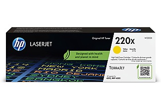 HP INC., HP 220X - Hohe Ergiebigkeit - Gelb - original - LaserJet - Box, HP 220X Yellow Toner