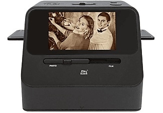 dnt, dnt 4-in-1 Kombi-Bildscanner SlideCopy PRO, 14 MP, Fotos/Dias/Negative, Akku, speichert auf SD-Karte, dnt Foto- und Dia-Kombiscanner 4-in-1, SlideCopy PRO