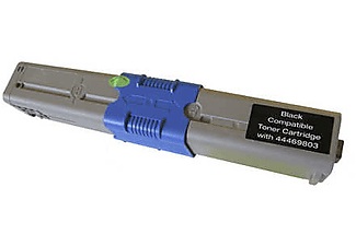 Peach, Peach Tonermodul schwarz kompatibel zu OKI 44469803, Peach O4446/4449 Toner bk ersetzt OKI 44469803 für z.B. OKI C 510 DN, OKI C 531 DN, OKI C 310 DN, OKI C 330 DN, OKI C 331 DN, OKI C 511 DN