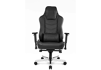 AKRacing, Gaming-Stuhl AKRACING Office Deluxe, AKRacing Gaming-Stuhl »Office Onyx Deluxe«, Kunstleder-Echtleder, ergonomisch, höhenverstellbar Schreibtischstuhl