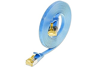 WIREWIN, Wirewin Verlegekabel, Wirewin 9120042360168 RJ45 Netzwerkkabel, Patchkabel CAT 6a U/FTP 0.50 m Blau 1 St.