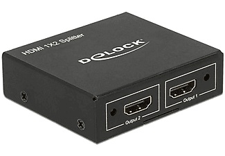 Delock, Splitter HDMI Buchse > 2x HDMI Buchse 4K, Splitter & Switches, Delock 2-Port Signalsplitter HDMI - HDMI 4K/30Hz