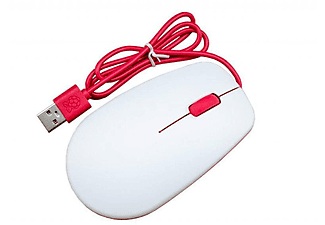 Raspberry Pi, Raspberry Pi Raspberry Pi Maus, Raspberry Pi Maus Raspberry Pi Rot/Weiss