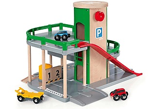 BRIO, BRIO World - 33204 Parkhaus Straßen&Schienen, BRIO® Spielfahrzeug-Erweiterung »Parking Garage«
